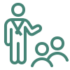 Improve group dynamics, create a collaborative environment, support individual growth while advancing the shared goal.